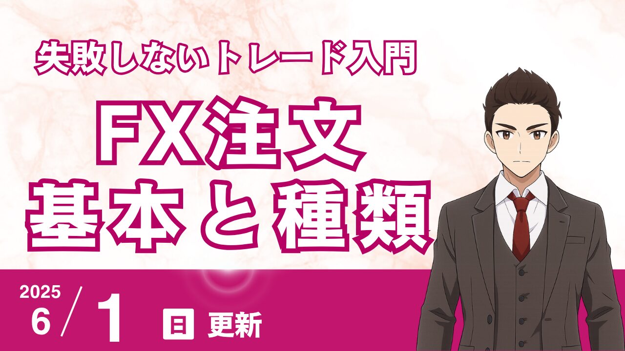 FX初心者必読】全6種類！注文方法（指値/逆指値/OCO/IFOなど）の正しい使い方と損切り設定 | 花社あきら 〜エリオット波動の真実〜