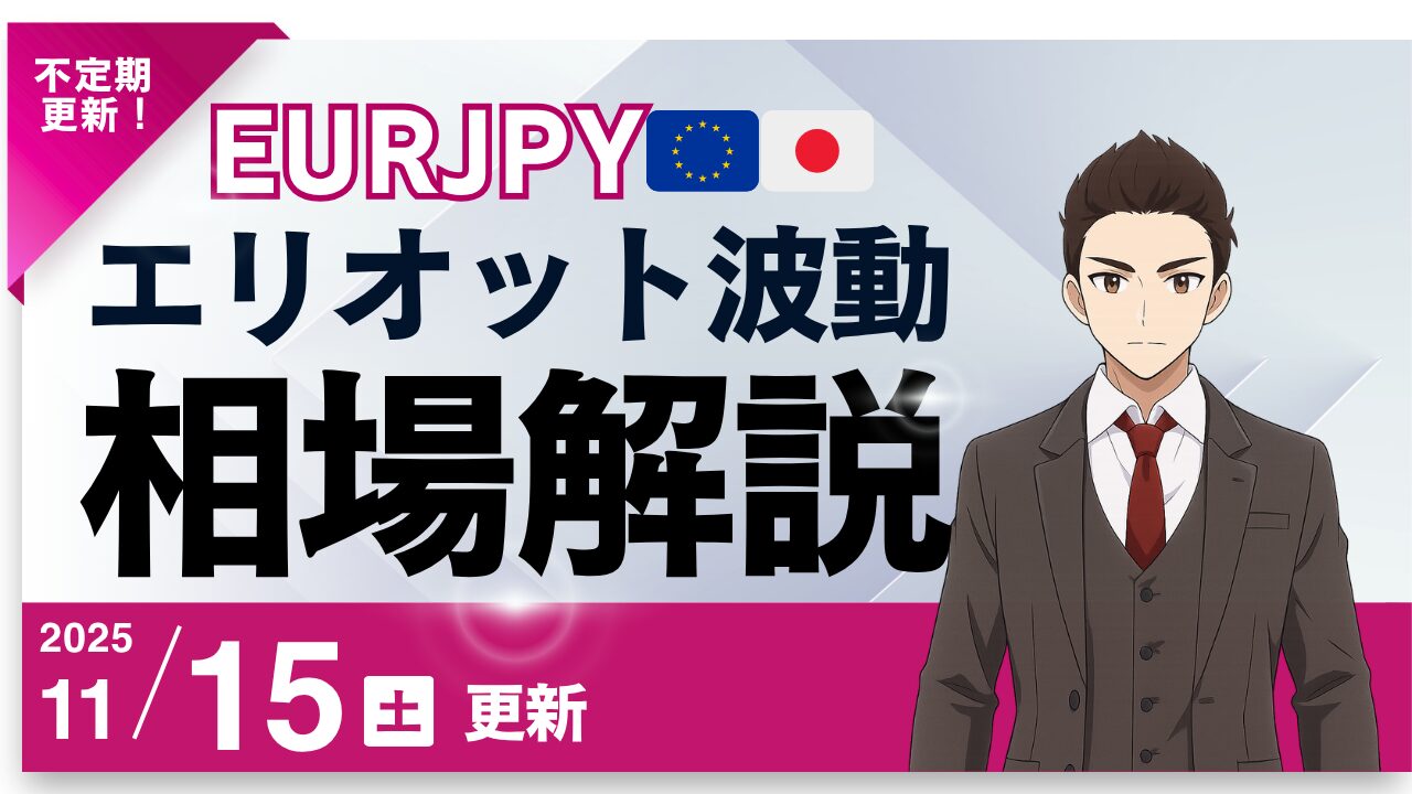 エリオット波動×EURJPY（ユーロ円）予測